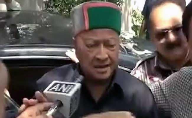 Enforcement Directorate Quizzes Virbhadra Singh In Disproportionate Assets Case