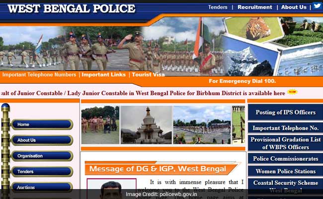 WB Police Constable Recruitment 2017: Written Test Results Declared; Check Now