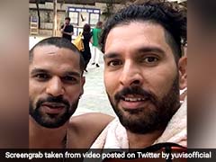 Yuvraj Singh Takes The Mickey Out Of Shikhar Dhawan On April Fool's Day