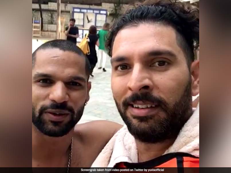 Yuvraj Singh Takes The Mickey Out Of Shikhar Dhawan On April Fool's Day