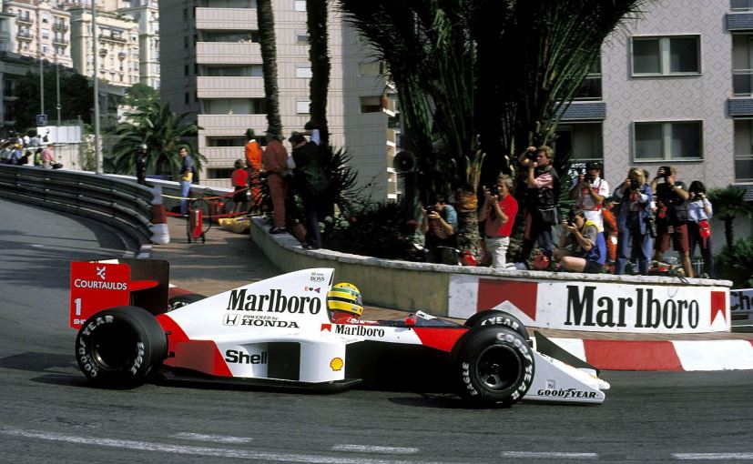 1989 Monaco GP Ayrton Senna