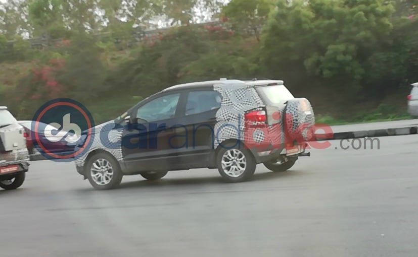 2018 ford ecosport facelift spied