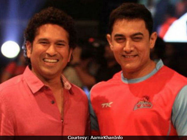 When Aamir Khan Played Cricket And Sachin Tendulkar Cheered For Him