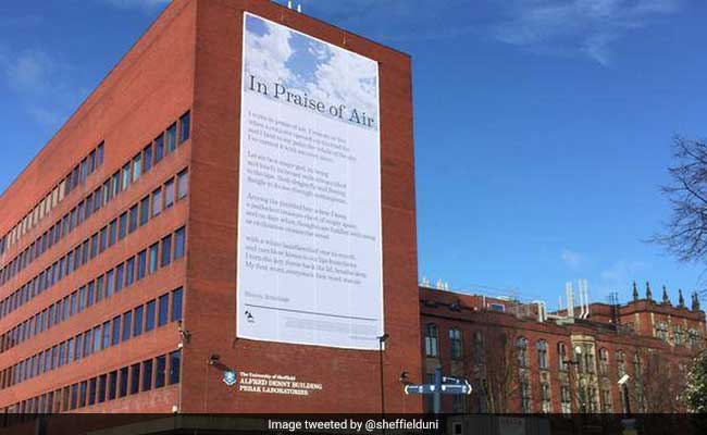 World's First Air-Cleansing Poem To Be Auctioned Off In United Kingdom