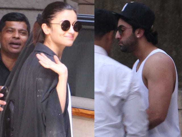 Alia Bhatt, Ranbir Kapoor Spotted At A Bandra Studio. Is The Dragon Ready To Roar?