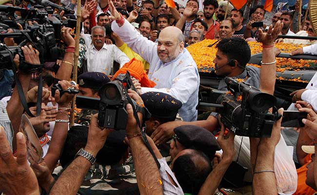 30 Muslims Youths From Kashmir Part Of BJP's Expansion Drive: Amit Shah