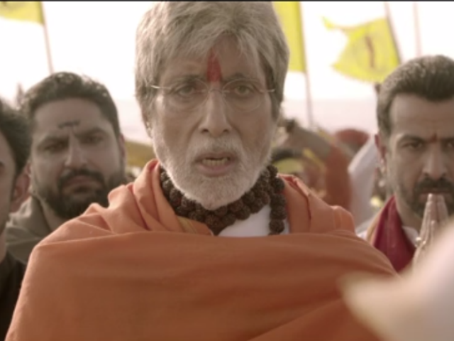 <i>Sarkar 3</i>: Amitabh Bachchan Sings Ganesh Aarti For Ram Gopal Varma's Film