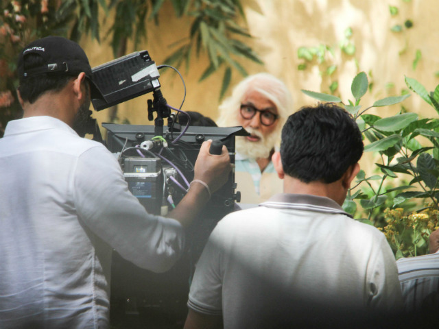 Amitabh Bachchan, 74, Is Playing A 102-Year-Old. See Pics Of Him Filming