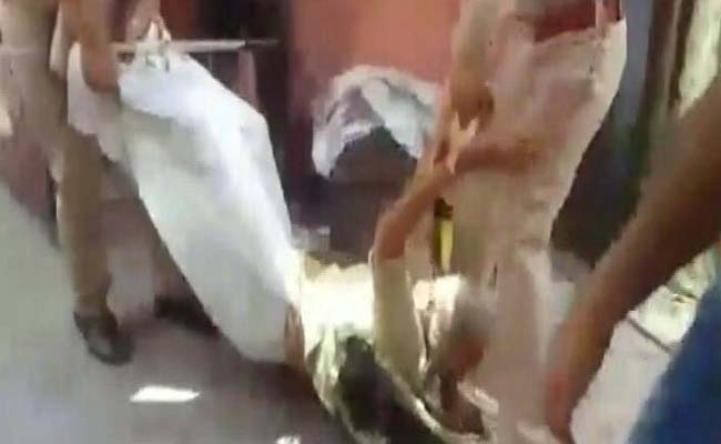 Caught On Camera: UP Cops' Shocking Treatment Of 70-Year-Old Woman