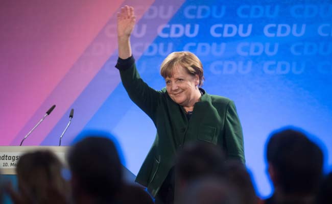 German Chancellor Angela Merkel's Party Faces Election Dry Run In Bellwether State