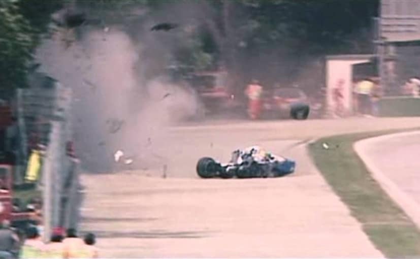 ayrton senna crash death imola