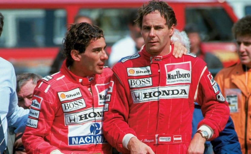 ayrton senna gerhard berger