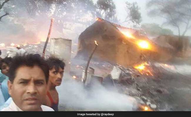 Rajasthan BJP Lawmaker's 'Selfie' With Burning Houses Enrages Social Media