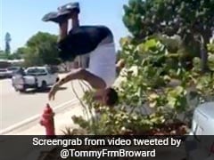Twitter's Freaking Out After This Man's Backflip Stunt Almost Goes Wrong