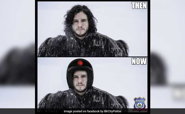 Bengaluru Police Wows Internet With Its 'Game Of Thrones' Reference