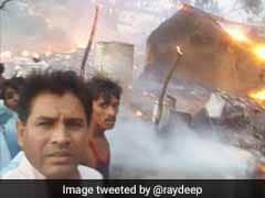 Rajasthan BJP Lawmaker's 'Selfie' With Burning Houses Enrages Social Media