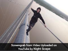 YouTubers Climb One Of England's Tallest Bridges In Extremely Scary Video