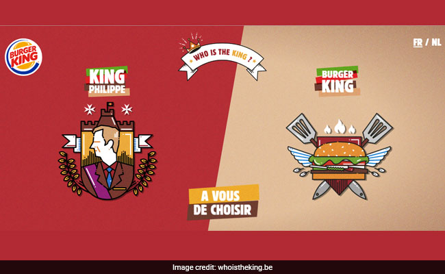 'Who's The King?' Burger King's New Ad Angers Belgian Royal Family