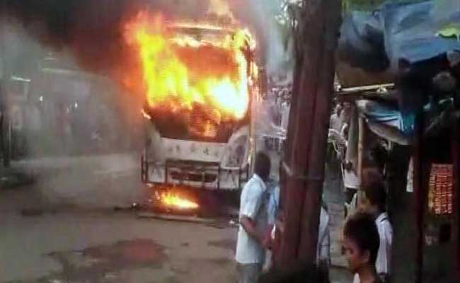 बिहार  के नालंदा जिले में बस में लगी आग, 8 लोगों की मौत, 20 से अधिक घायल
