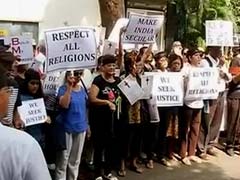 Catholics Protest In Mumbai's Bandra Over Demolition Of Holy Cross