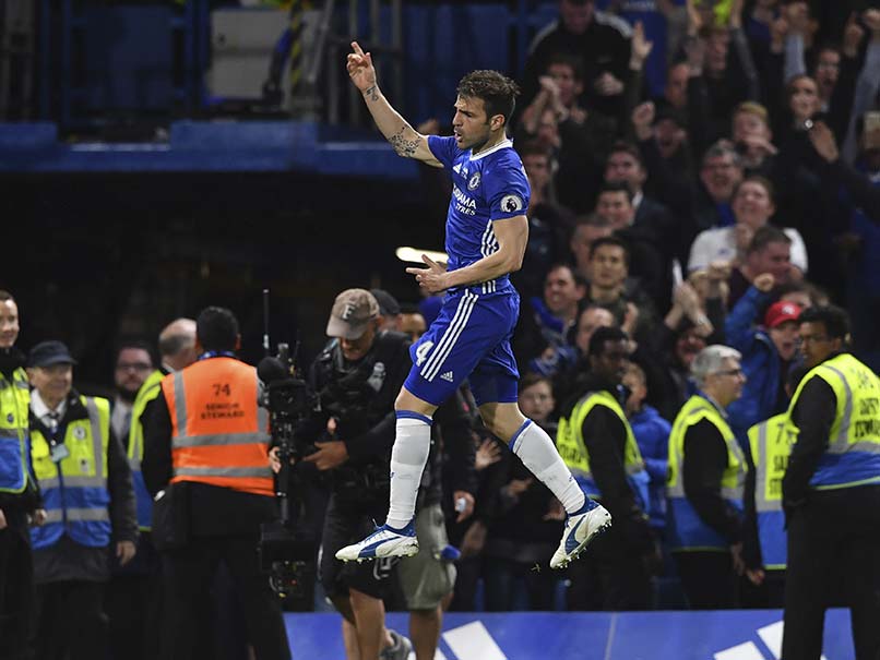 Premier League: Cesc Fabregas foils Watford in Chelsea Title Party