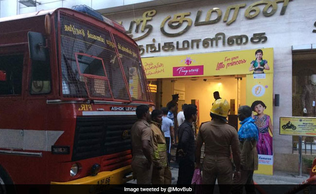 Fire In Multi-Storey Textile Showroom In Chennai, 12 Employees Rescued