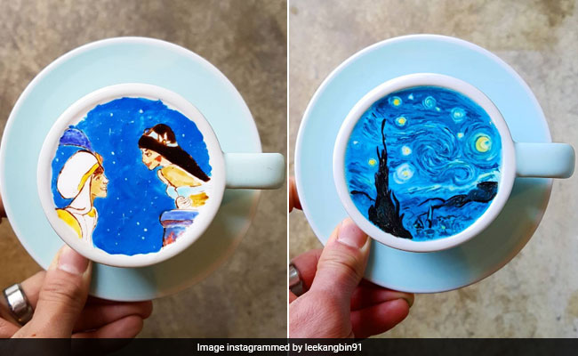 This Barista's Coffee Art Is The Kick You Need To Get Through Monday