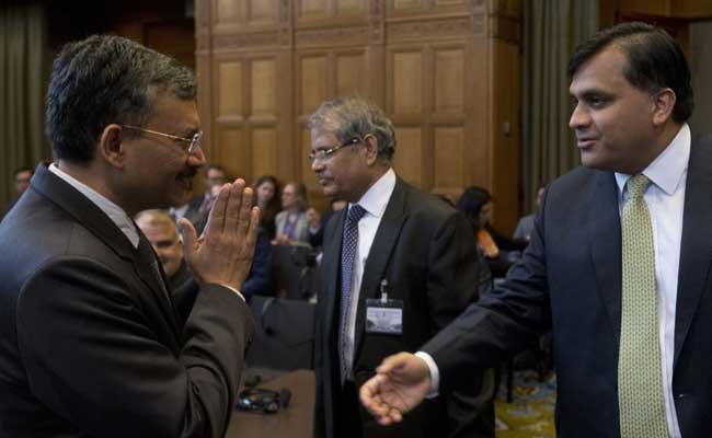 <i>Namaste</i>, Not Handshake As Indian Diplomat Snubs Pak Official At UN Court