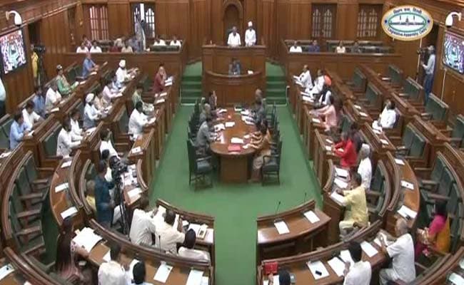 BJP MLA Suspended From Delhi Assembly For Next Session For Disrupting House Proceedings