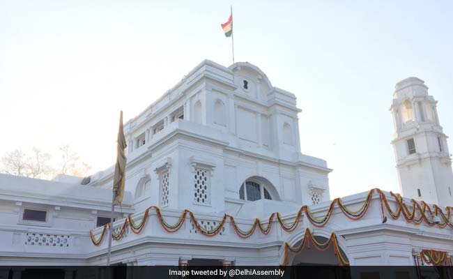 Amid Ruckus In Delhi Assembly, BJP Members Marshalled Out