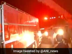 Fire Breaks Out In Delhi's Kashmere Gate