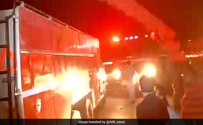 Fire Breaks Out In Delhi's Kashmere Gate
