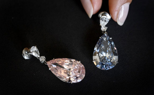 Diamond Earrings Fetch Record $57.4-Million At Swiss Auction