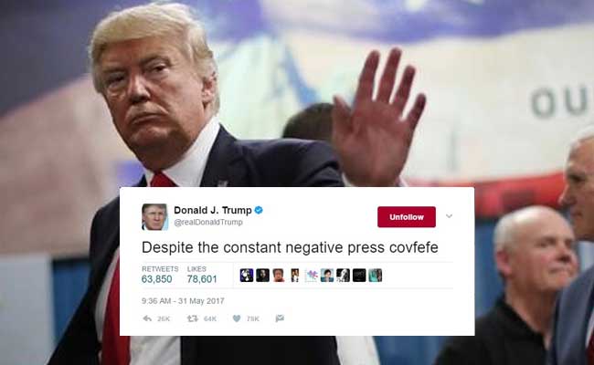 Dear Donald Trump, Thank You For 'Covfefe'. Sincerely, Twitter