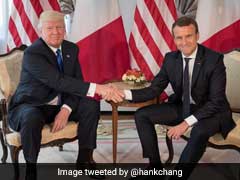 "I Take Leaders That People Give Me": Macron On Trump