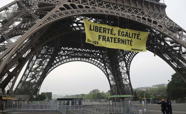 Eiffel Tower Stunt Exposes Security Concern On Eve Of French Election