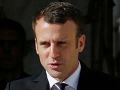 France's Emmanuel Macron Promises Tough Talk At First Vladimir Putin Meeting