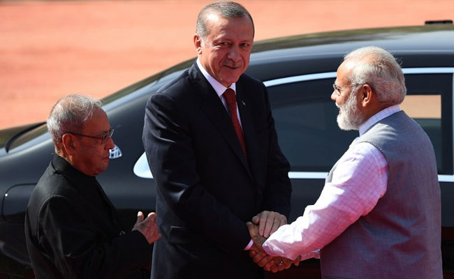 In India, Turkish President Erdogan's Controversial Kashmir Comment