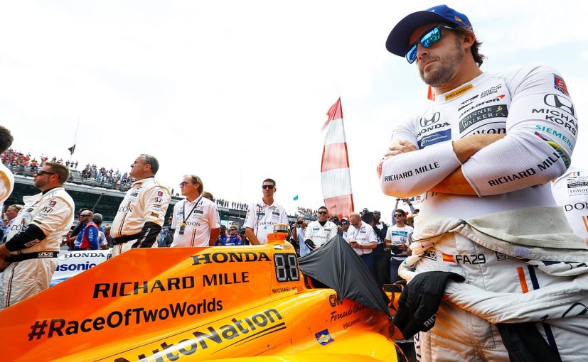 Fernando Alonso's Maiden Indy 500 Run Ends With An Engine Blowout