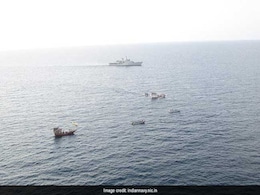 Indian Navy Patrol Ship INS Sharda Stops Piracy Attempt In Gulf Of Aden Indian Navy Patrol Ship INS Sharda Stops Piracy Attempt In Gulf Of Aden