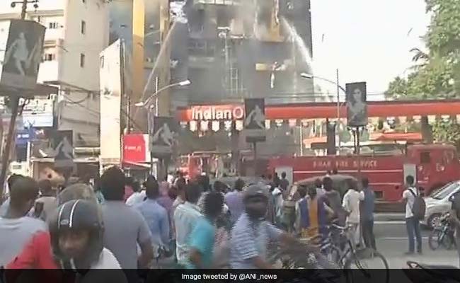 Fire Breaks Out In Patna's GV Mall