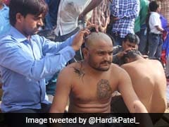 Hardik Patel Shaves Head, Tries To Kick Up Dust Ahead Of PM Narendra Modi's Visit