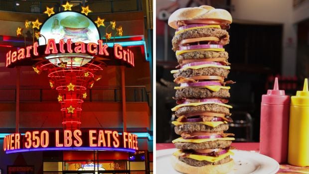 Heart Attack Grill Restaurant: Serving 10,000 Calories on Your Platter!