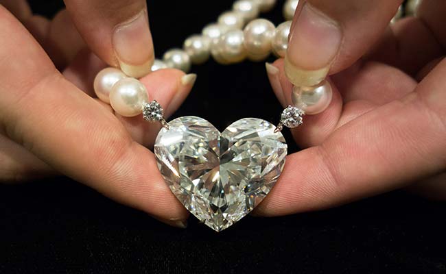 Heart-Shaped Diamond Sells For Record $15 Million