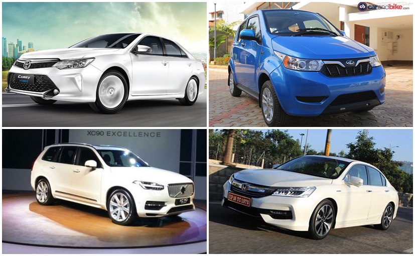 Top 5 Hybrid/Electric Cars in India NDTV CarAndBike