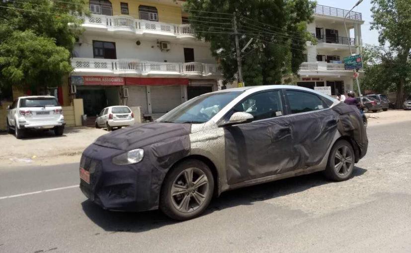 New 2017 Hyundai Verna Spotted Testing In India