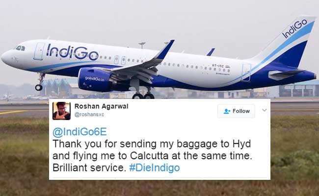 Man Tweets Indigo About Lost Luggage. 'Glad To Hear That,' They Reply