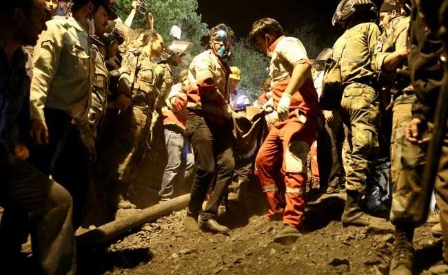 Hopes Fade For Iran Miners After 22 Die In Failed Rescue Bid