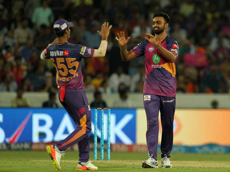 Jaydev Unadkat Takes Maiden IPL Hat-trick, Blows Away Sunrisers ...