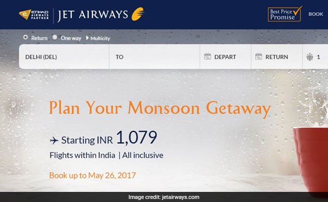 जेट एयरवेज (Jet Airways) दे रहा हवाई टिकट पर ऑफर, सेल सिर्फ तीन दिन तक रहेगी